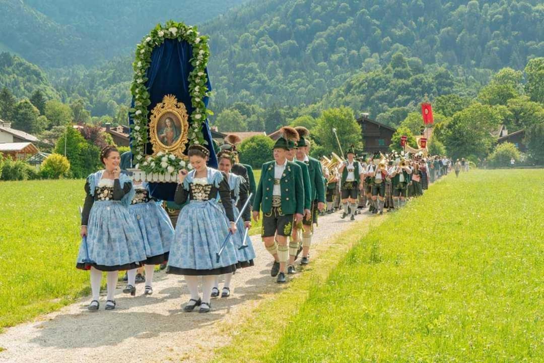 Haus Wiesenblick Oberwössen Exterior foto